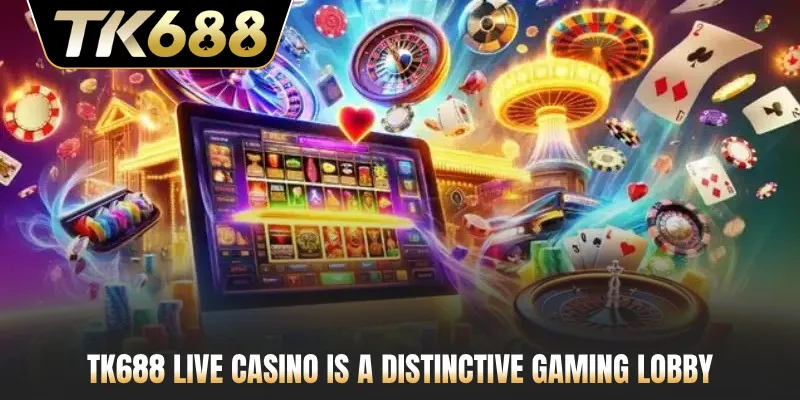 TK688 live casino is a distinctive gaming lobby