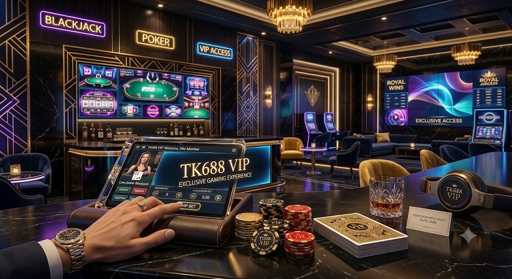 Upgrade to TK688 VIP exclusive gaming experience and high roller privileges.